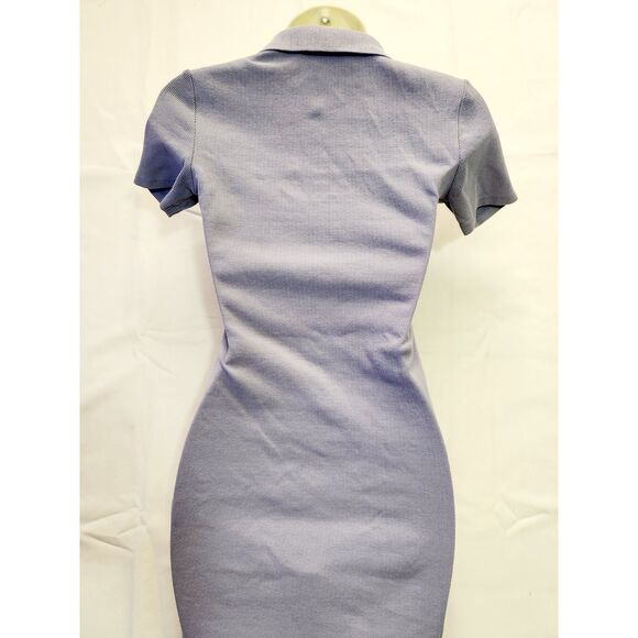 ZARA Women's Purple Bodycon Dress Size M - Picture 2 of 8